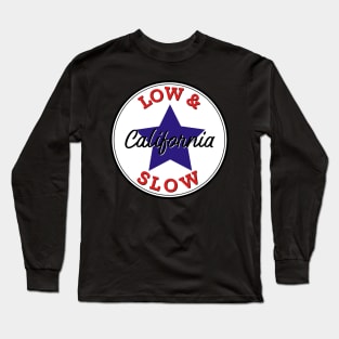 Low and Slow lowrider design Long Sleeve T-Shirt